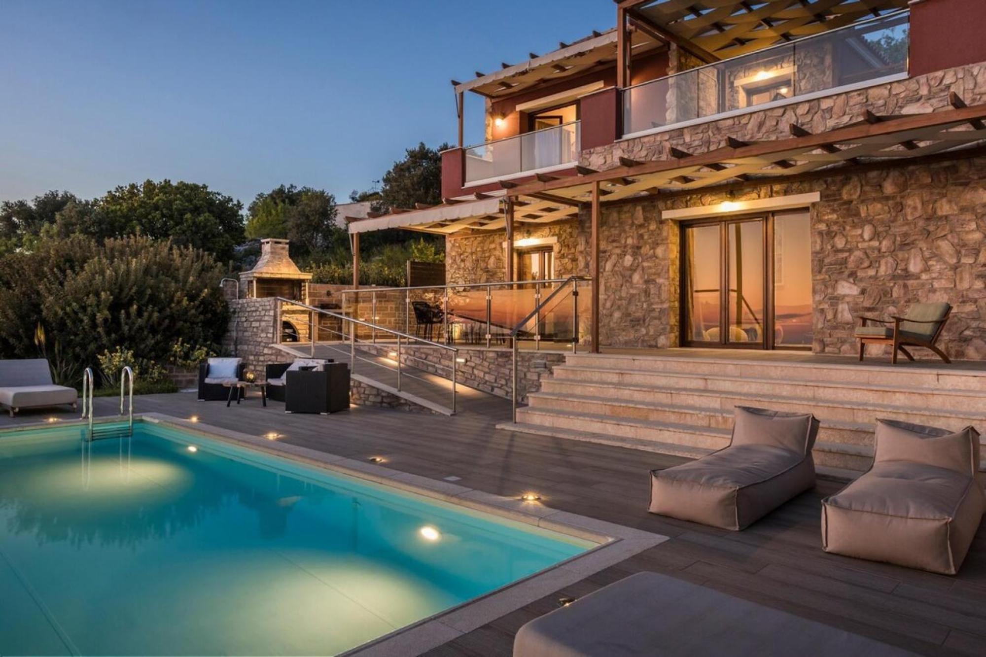 Entheos Private Villa Fiskardo Kefalonia Greece Ngoại thất bức ảnh