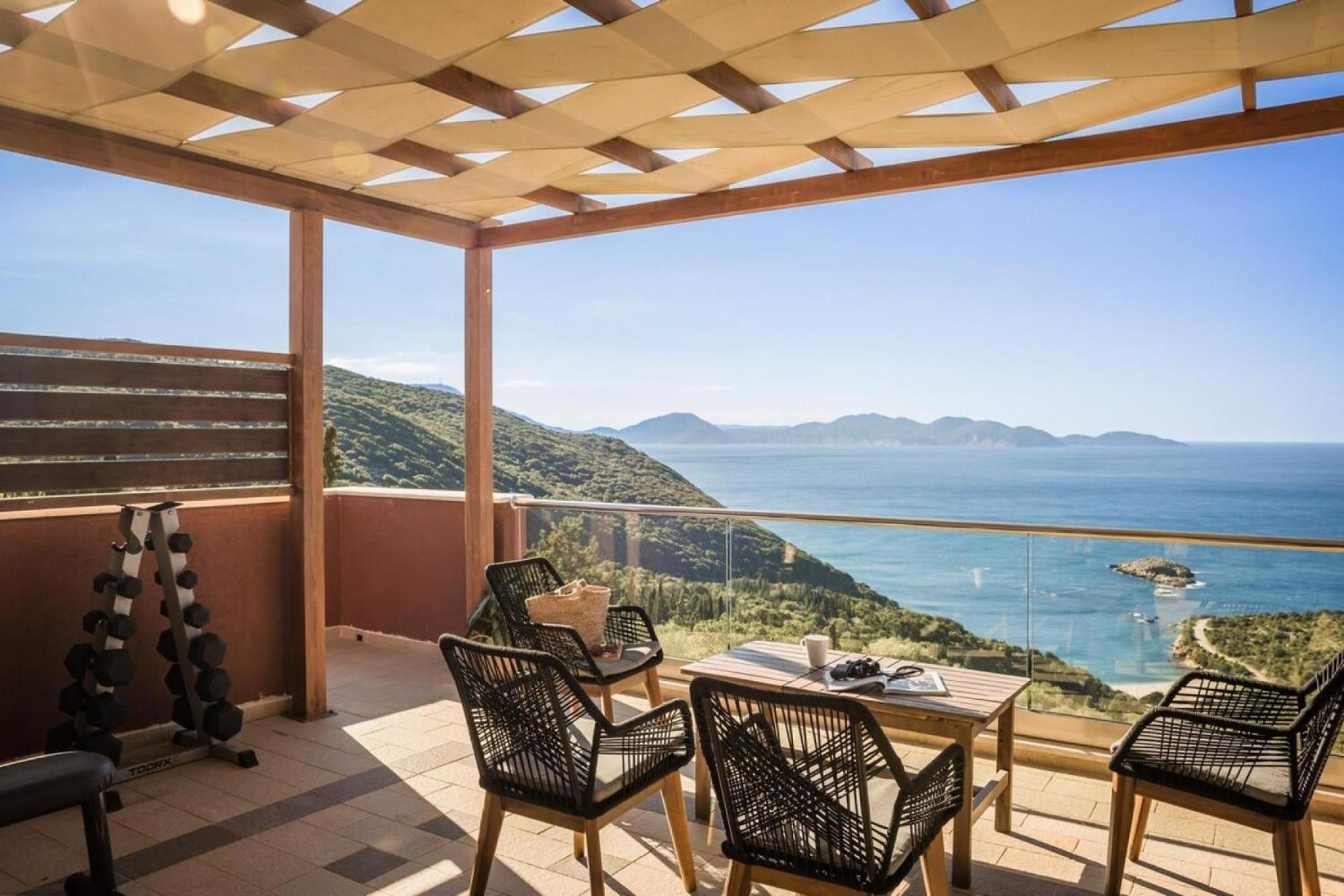Entheos Private Villa Fiskardo Kefalonia Greece Ngoại thất bức ảnh