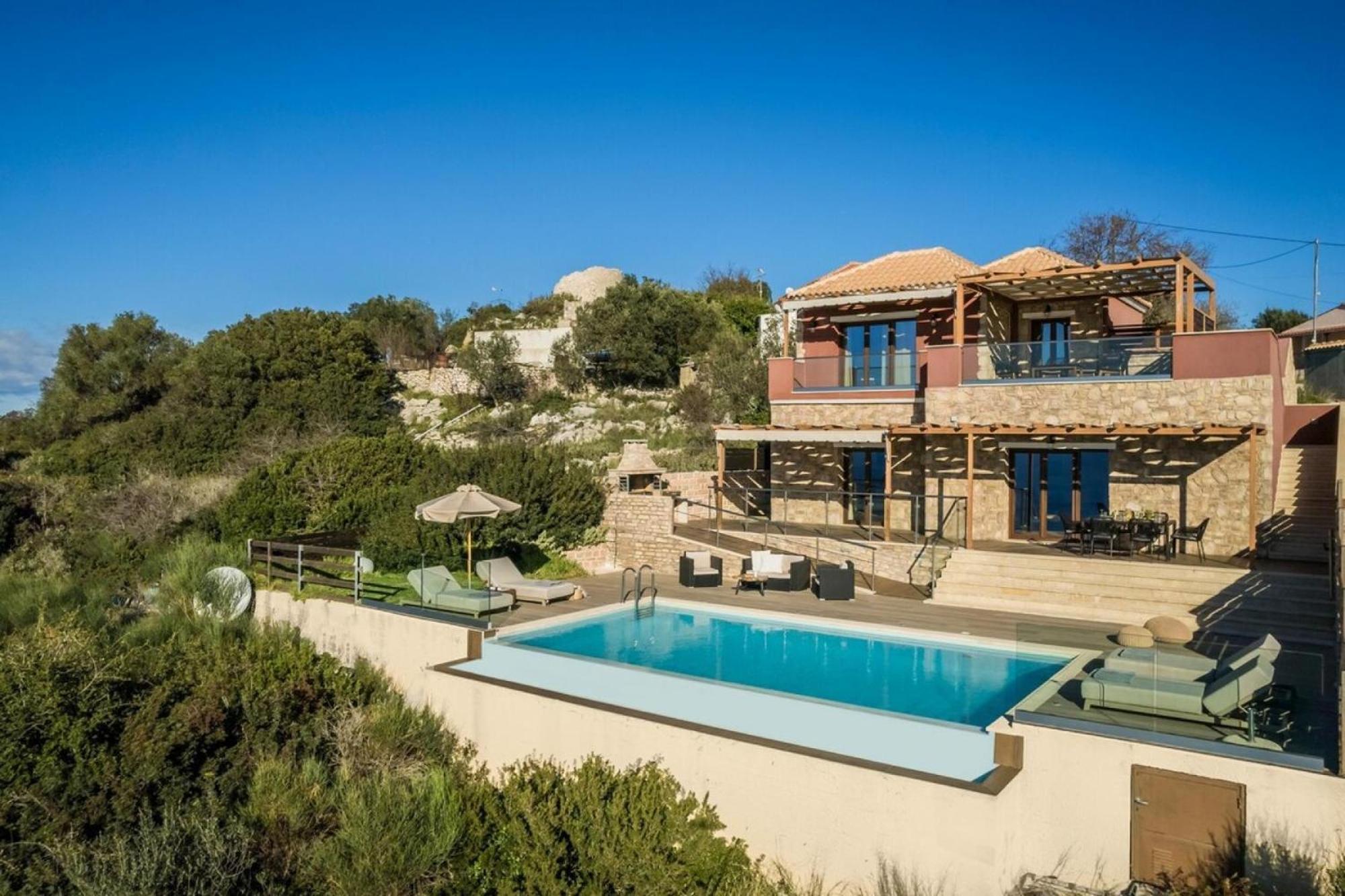 Entheos Private Villa Fiskardo Kefalonia Greece Ngoại thất bức ảnh